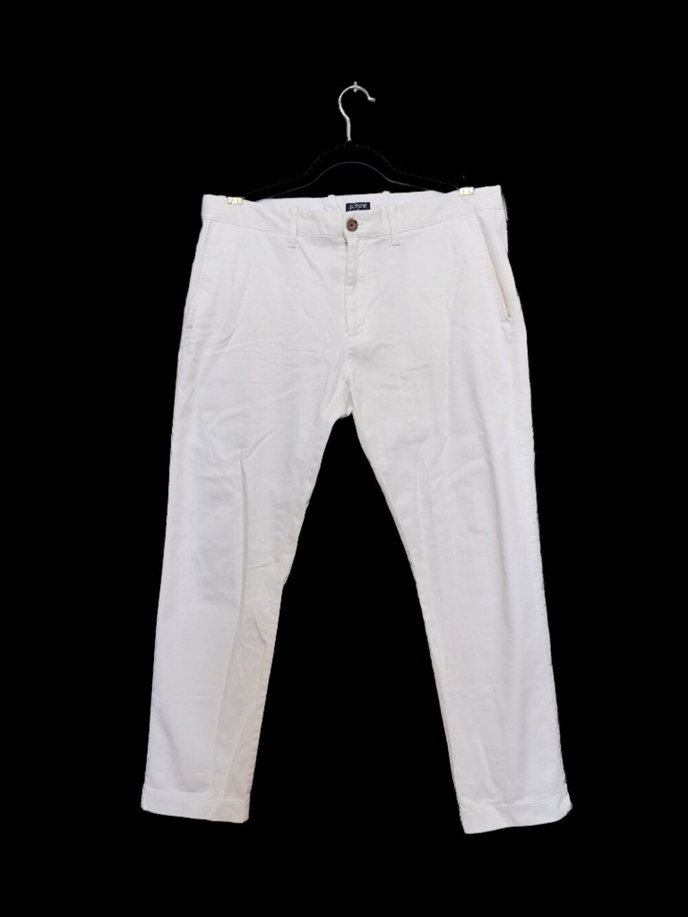 J Crew Men's Slim-fit Flex Chino Pant | White | 34W x 30L